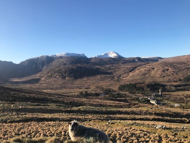 The sun is shining in Donegal but rain is expected later