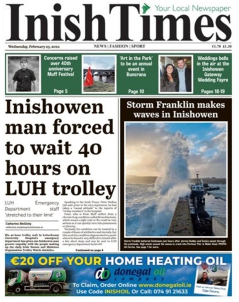 Here's what's in this week's Inish Times
