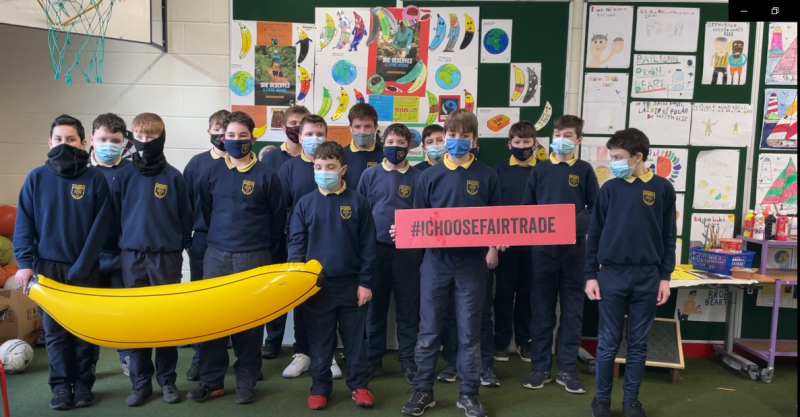 Carndonagh celebrating Fairtrade Fortnight 2022