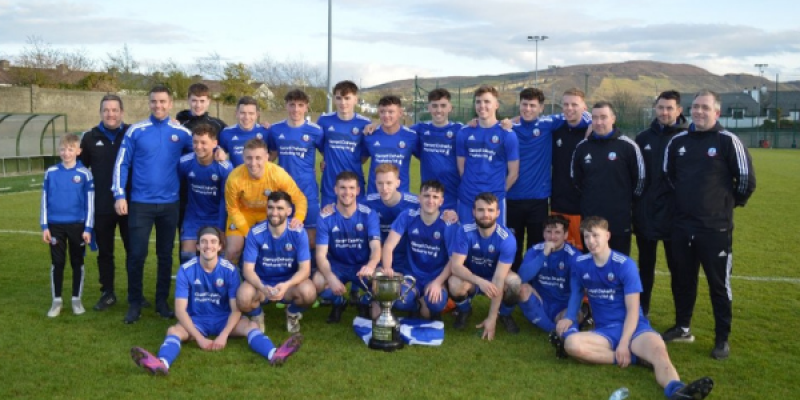 Buncrana Hearts sweep Greencastle aside to clinch League Cup in style
