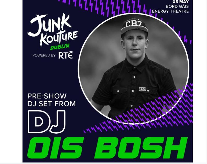 Donegal’s Ois Bosh is set to rock Dublin once again this Thursday!