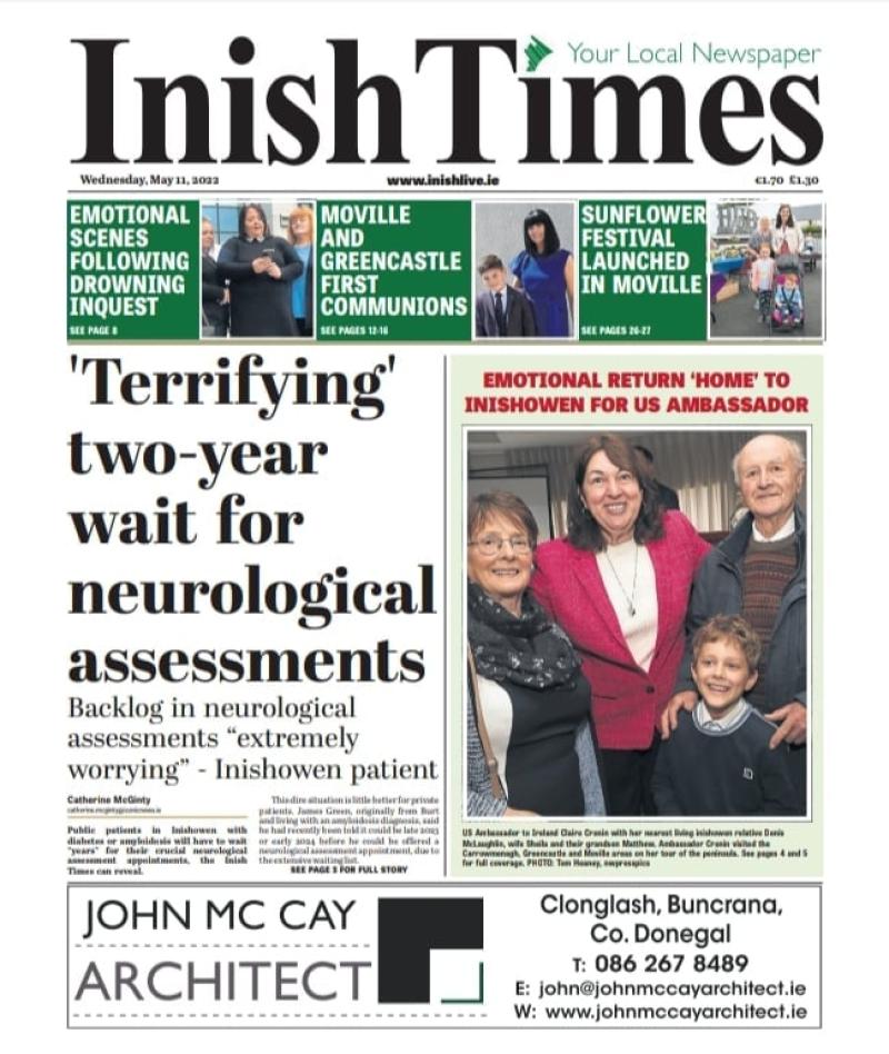 Here's what's in this week's Inish Times