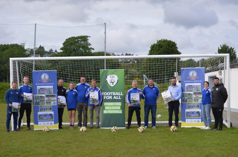 Buncrana Hearts launch exciting new Football for All programme