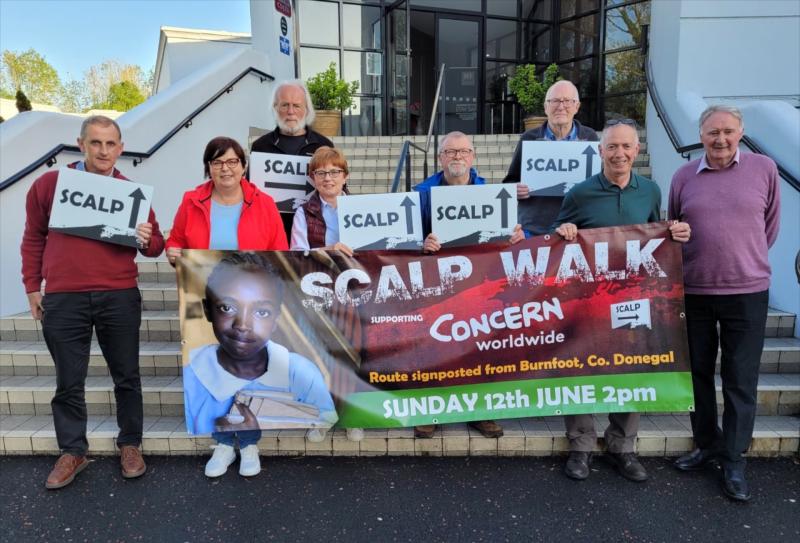 Walkers encouraged to take part in Concern Scalp Mountain Charity Walk