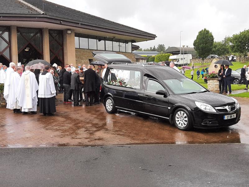 Moving tributes as 'mighty' Fr Brian Quinn laid to rest 