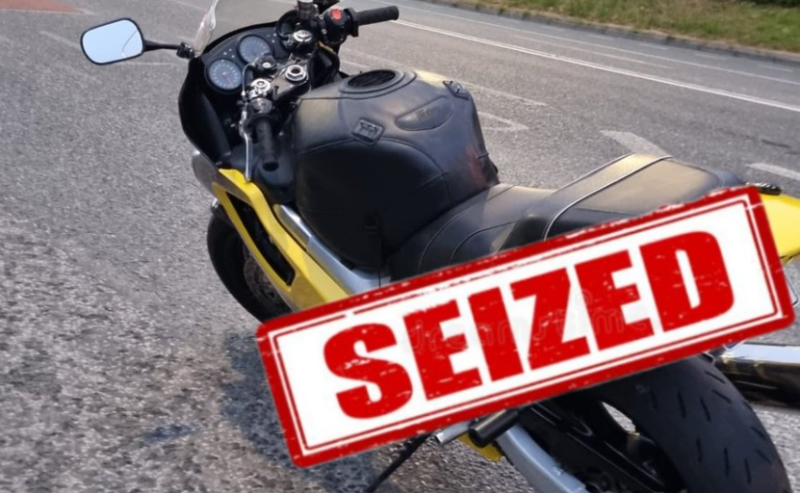  Learner motorcyclist caught speeding almost 3 times higher than 60km/h limit