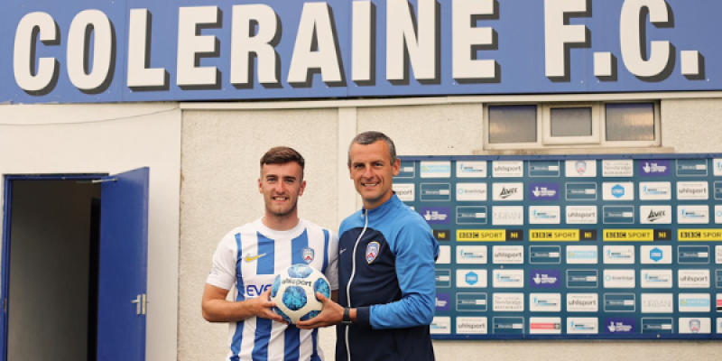 Two-year deal for Kieran Farren at Coleraine