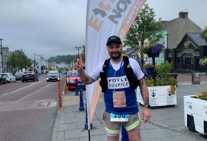 Well-known marathon man says it’s his “duty” to support “precious” Foyle Hospice