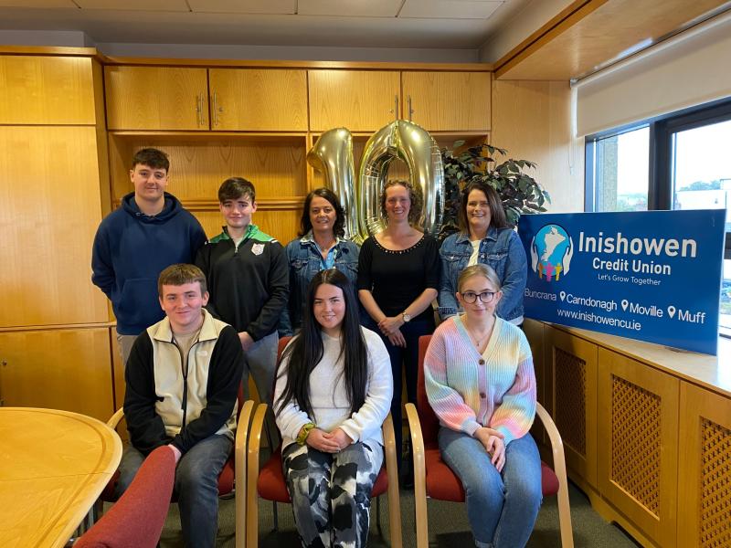 Ten lucky students win Inishowen Credit Union bursaries