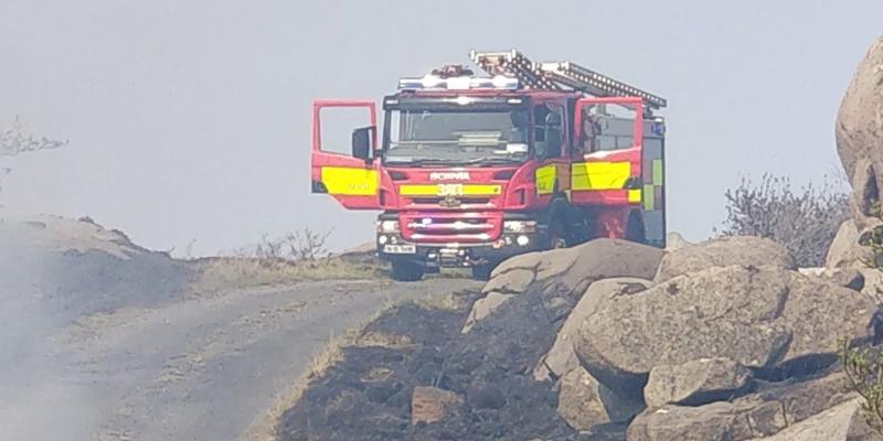 Warning issued to residents after overnight fire in the Buncrana area