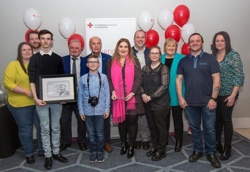Donegal volunteers clean up at Irish Red Cross Awards