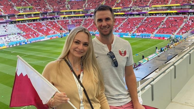Dermot Simpson’s journey from Donegal to Doha