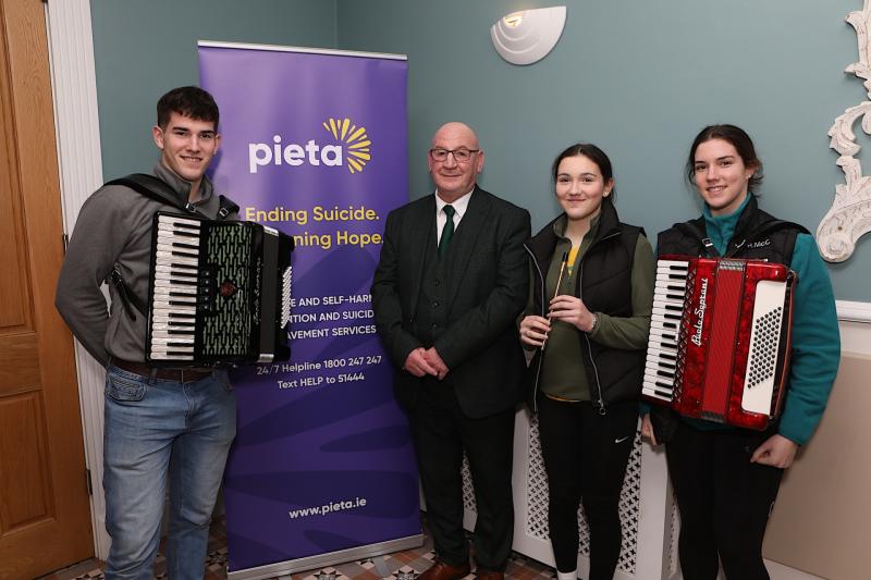 Inishowen councillor raises €4,000 in aid of Pieta House