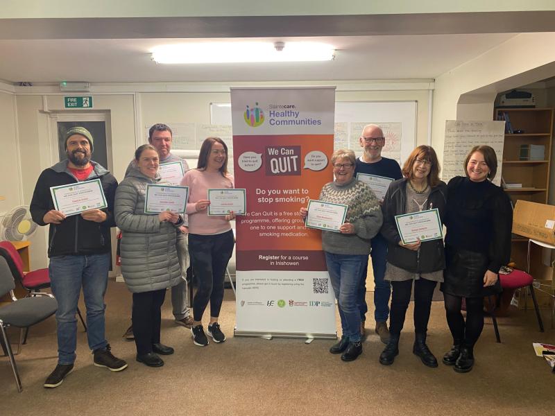 Free stop smoking programme targeting Inishowen smokers and vapers