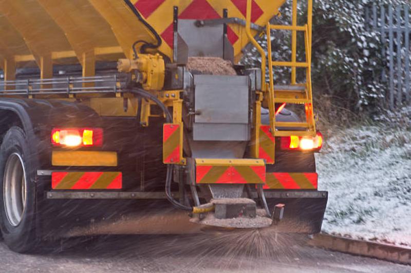  Gritting squad back in action on Wednesday morning