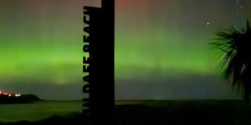 Hopes that  Northern Lights will be visible again on Monday night