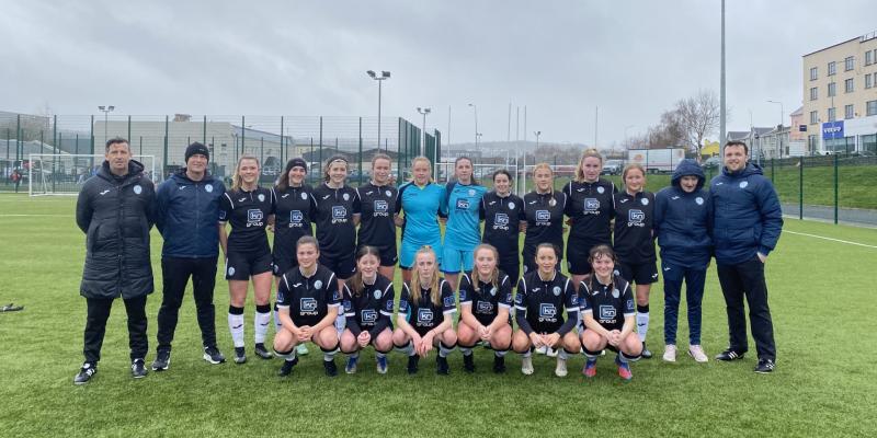 Finn Harps Women's U19s make a historic point against Shelbourne