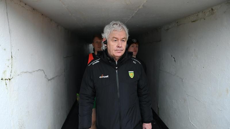 Donegal GAA confirm Paddy Carr has resigned from manager's position 