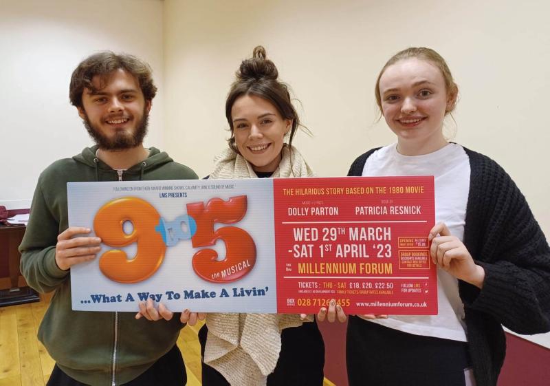 Inishowen actors ‘9 to 5’ and overtime on fabulous new show