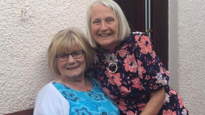 Newspaper article helps Donegal friends reunite in Scotland after 52 years apart