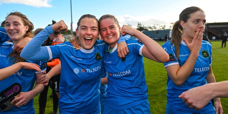 Women’s Premier Division glory for Erin McLaughlin and Peamount