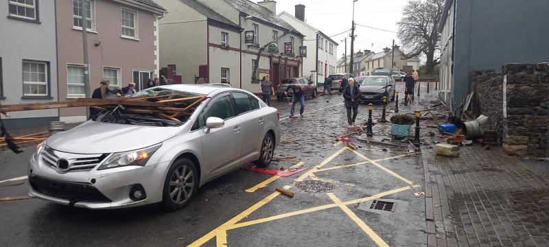 National: Tornado causes huge damage in Irish village as country braces for Storm Fergus