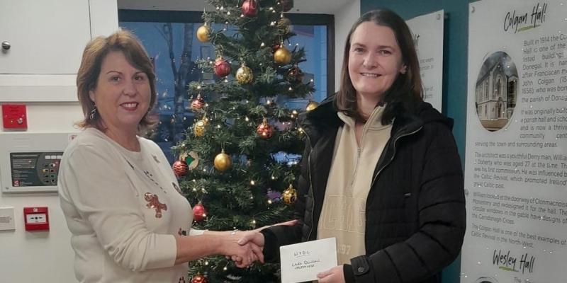 ‘Lovely surprise’ as  charity volunteer wins € 1,000 Carndonagh gift card