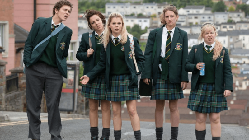 Saoirse Monica-Jackson teases Derry Girls movie