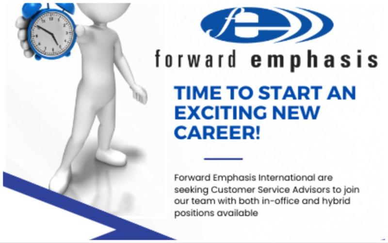 Time to start an exciting new career!