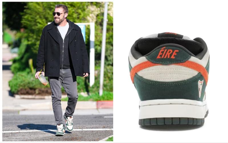 National: Ben Affleck sports rare sneaker paying tribute to 1916 Rising