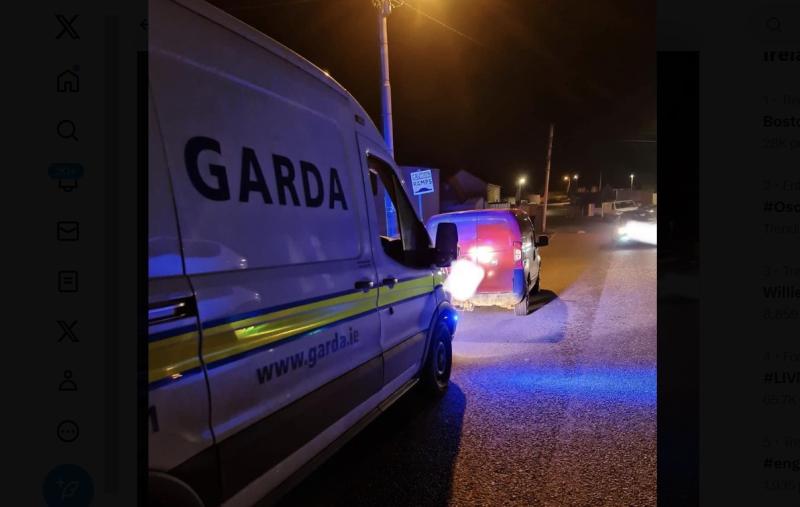 National: Unroadworthy work van seized at garda checkpoint