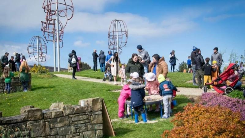 Carndonagh's Barrack Hill Town Park hosting Easter Monday trail