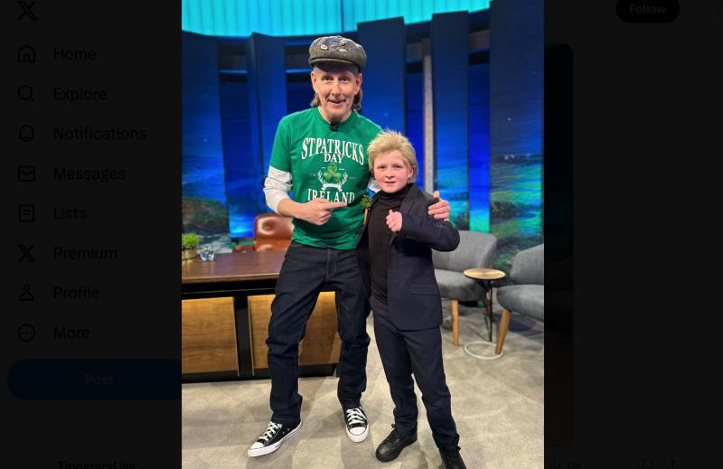 Social media reacts to Paddy's Day Late Late Show 'iconic' performances