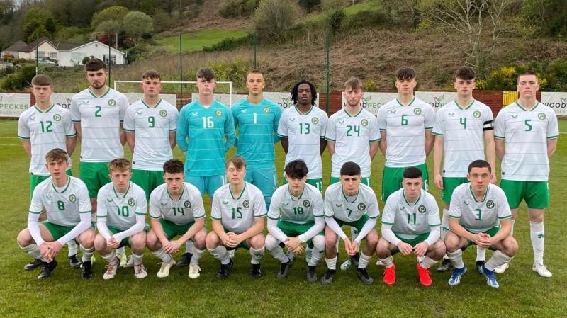 Oisin Cooney saves penalty in Ireland Schoolboys' win over Wales
