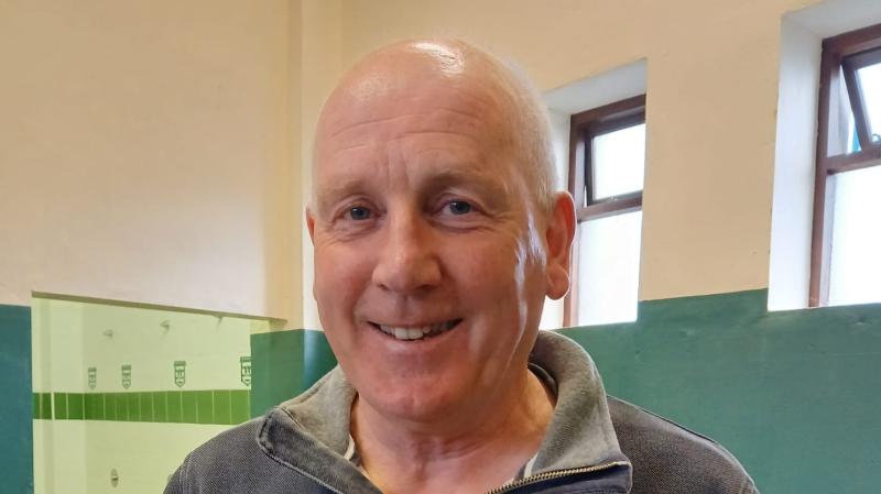 Paul O'Loughlin learning on the job and enjoying every minute with the Donegal U-16s