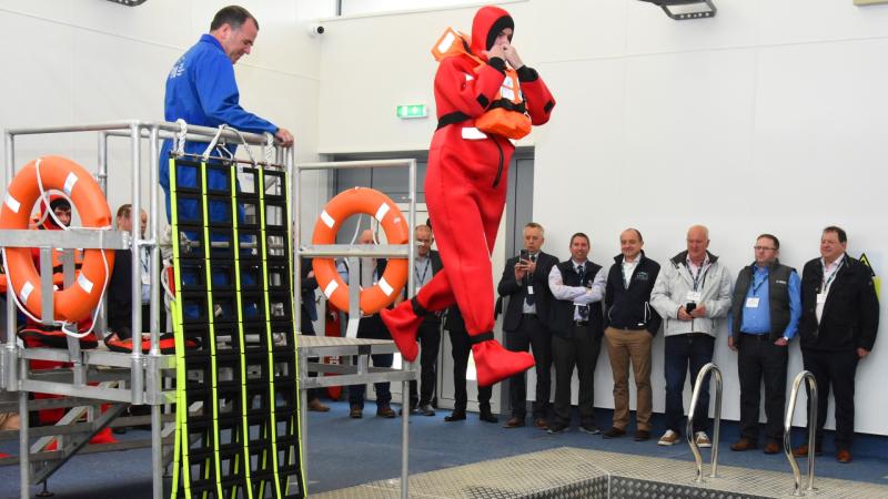 New €2m national sea survival training pool opens in Greencastle