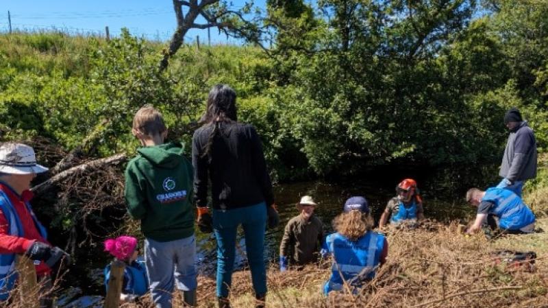 River restoration event held in Culdaff