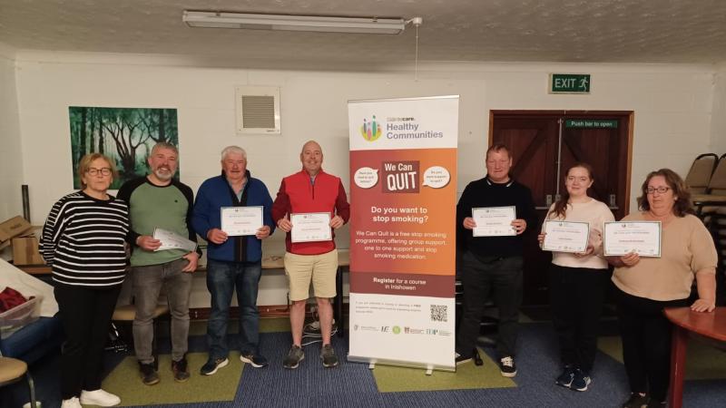 Free quit smoking programmes to kick off in Carndonagh and Buncrana next week 