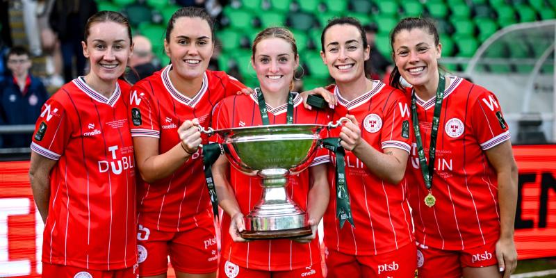 Roma McLaughlin helps Shelbourne to Women's FAI Cup glory