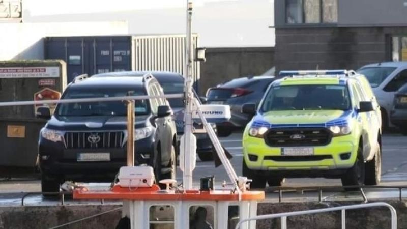 Garda technical team investigate boat in Greencastle