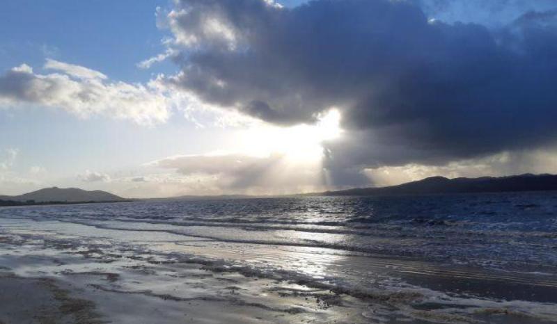 Mostly cloudy in Donegal today, with the odd bright or sunny spell