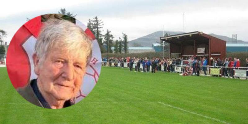 Carndonagh pay their respects following the passing of club president Liam Toland