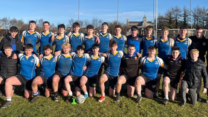 Carndonagh Community School  battle past RBAI to reach Danske Bank 3rd XV semi-final