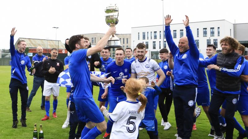 Quigley’s Point Swifts complete treble after seeing off Sea Rovers cup decider 