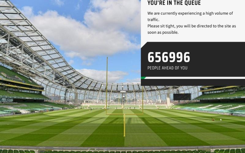 'Absolute shambles!' Irish NFL fans rage as more than 600,000 try to secure tickets 