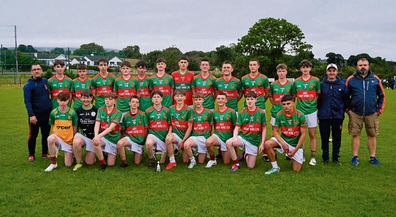 Carndonagh beat Malin to clinch U16 Division 3 title