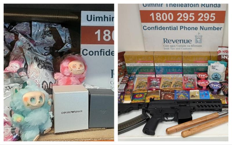 Revenue seize nearly €350,000 worth of counterfeit items in last week across Ireland