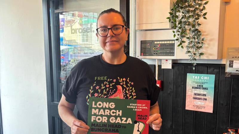 Inishowen people set to walk 25 miles at ‘Long March for Gaza’ 