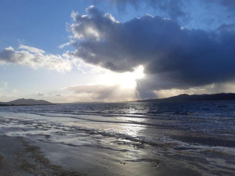 Some early spells of sunshine in the morning and early afternoon in Donegal today