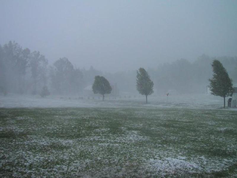 A cold Tuesday in store for Donegal hail with hail and sleet later